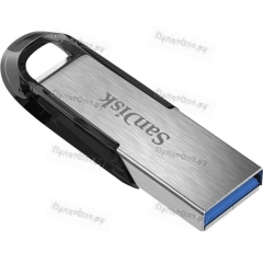 USB 3.0 64GB SanDisk Ultra Flair CZ73 металл черный