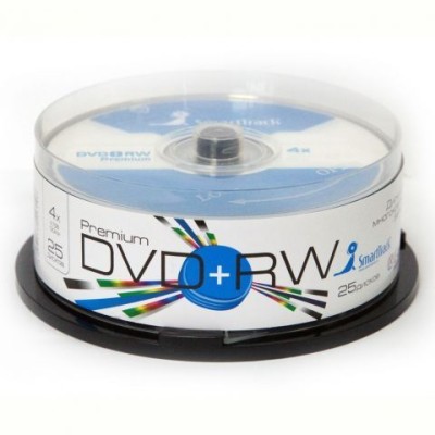 Диск ST DVD+RW 4.7 GB 4x CB-25 (250)