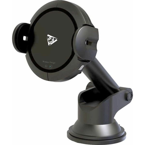 Автомобильный держатель моб. устройств QCyber Mobile Automatic + беспр. зарядка Qi 2А на вентиляцион