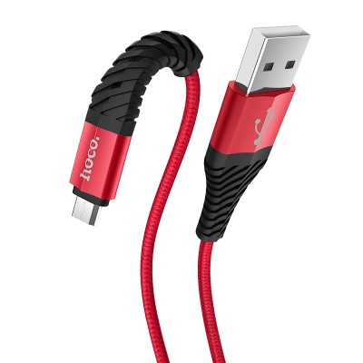 USB кабель Hoco X38 Cool Charging data cable for Lightning (красный)