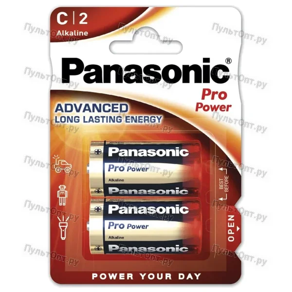 Эл. пит. C alkaline BL2 Panasonic PRO Power