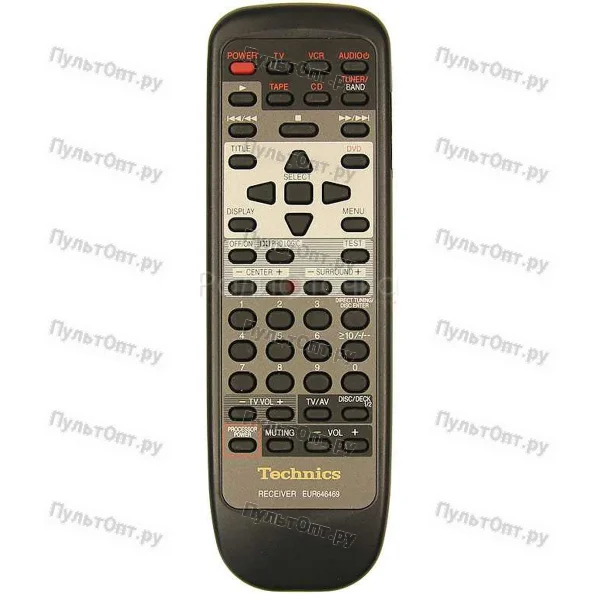 Пульт Technics (Panasonic) EUR646469 (оригинальный)