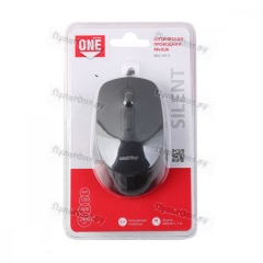 Мышь проводная Smartbuy 265 ONE классическая USB бесшумная черный