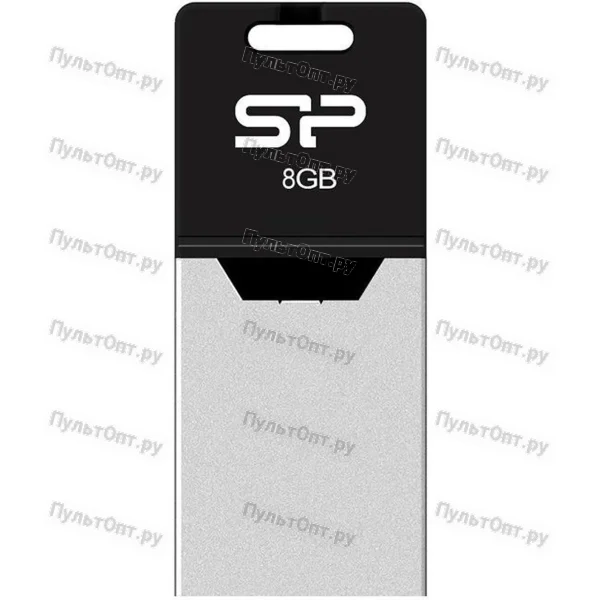 USB 8GB Silicon Power Mobile X20 OTG (USB+microUSB) белый