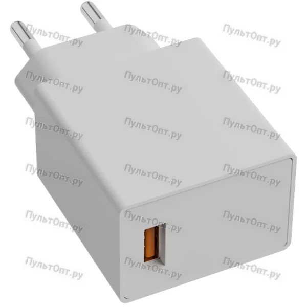 СЗУ Ritmix RM-3031QC,12В, 2А, белый, (1/84)