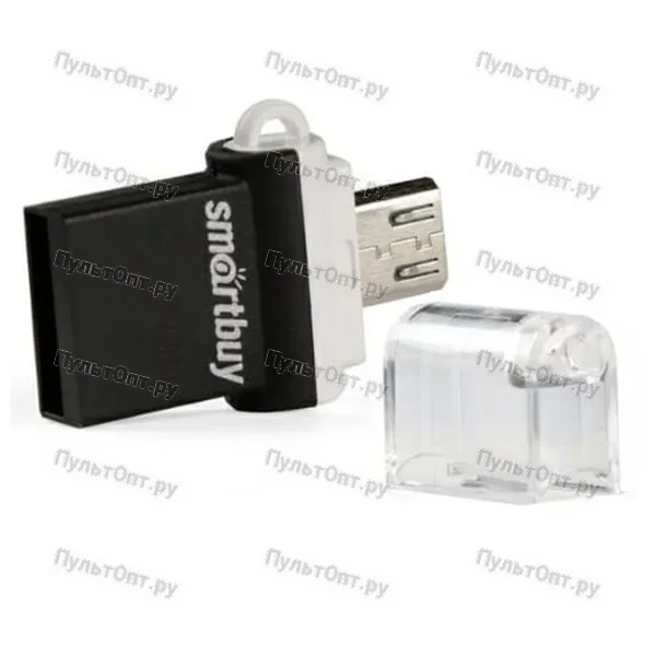USB 16GB Smartbuy Poko OTG чёрный
