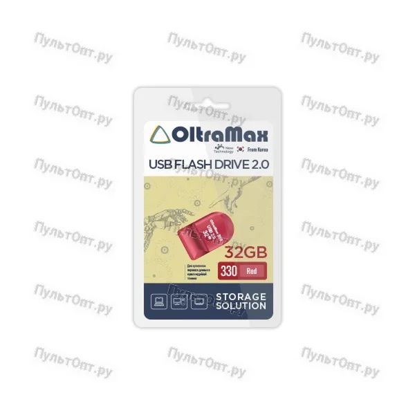 USB 32GB OltraMax 330 красный