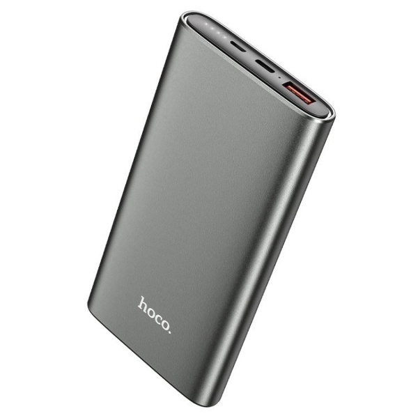 Аккумулятор внешний Hoco J83, Standard, 10000mAh, цвет: серый (1/24)