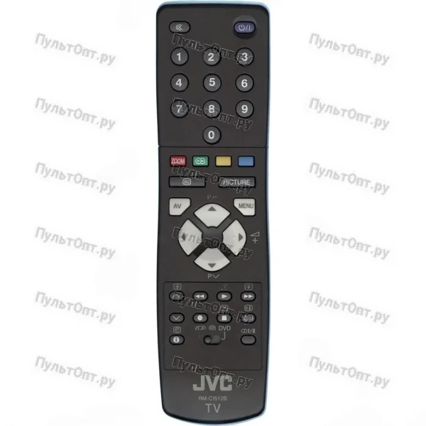 Пульт JVC RM-C1512B (оригинальный)