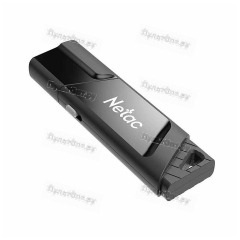 USB 3.0 64GB Netac U336 с аппаратной защитой от записи (защита от вирусов) чёрный