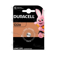 Батарейка Duracell CR1220 BL1 Lithium 3V (1/10/100)