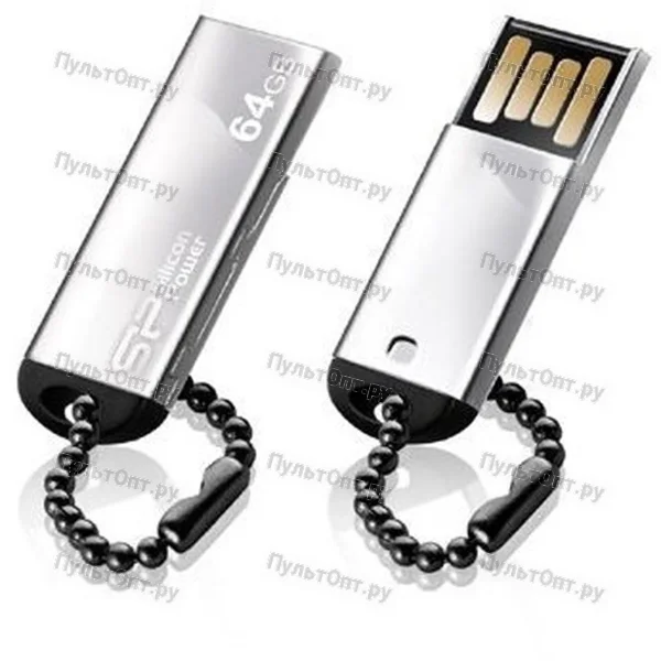 USB 32GB Silicon Power Touch 830 водонепроницаемая серебро