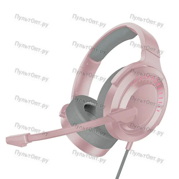 Наушники полноразмерные Baseus, D05, GAMO, розовый