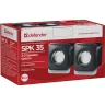 Колонки 2.0 Defender SPK-35 5W USB черный