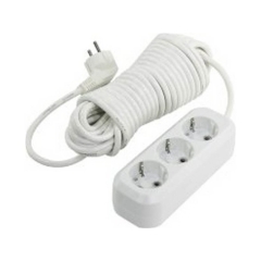 Удлинитель 10м 3гн зем Smartbuy 16А/3,5кВт ПВС 3х1,0 (SBE-16-3-10-Z) (1/20)