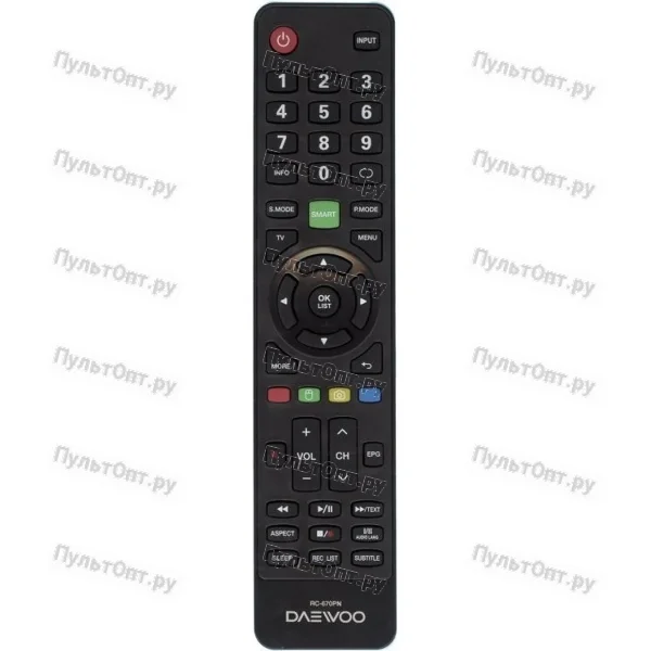 Пульт Daewoo RC-670PN (оригинальный)