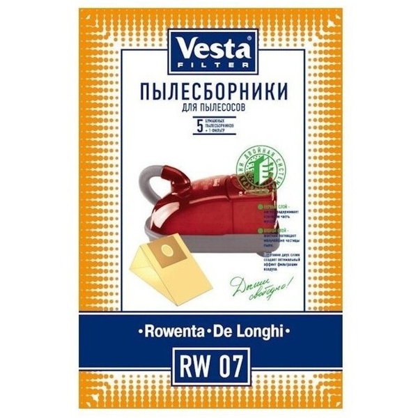 Мешки Vesta Filter RW 07 для пылесоса