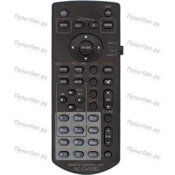 Пульт Kenwood RC-DV330 (KNA-RCDV330) (оригинальный)