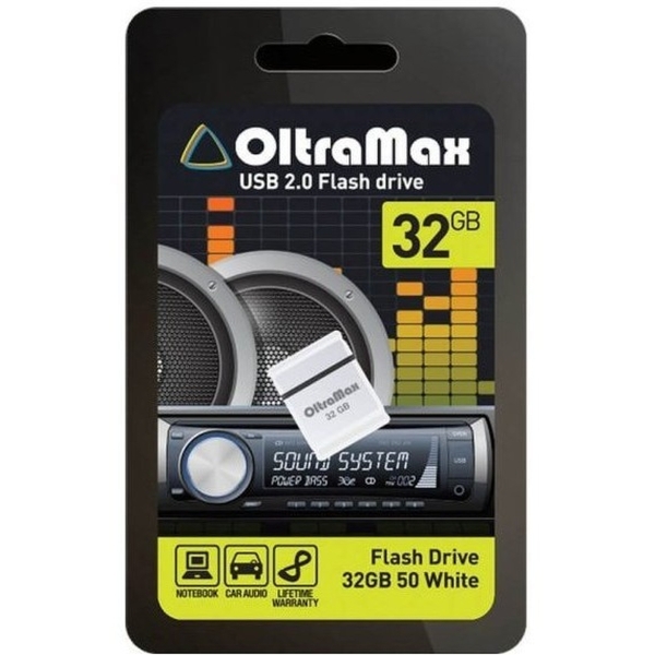 USB 32GB OltraMax 50 белый