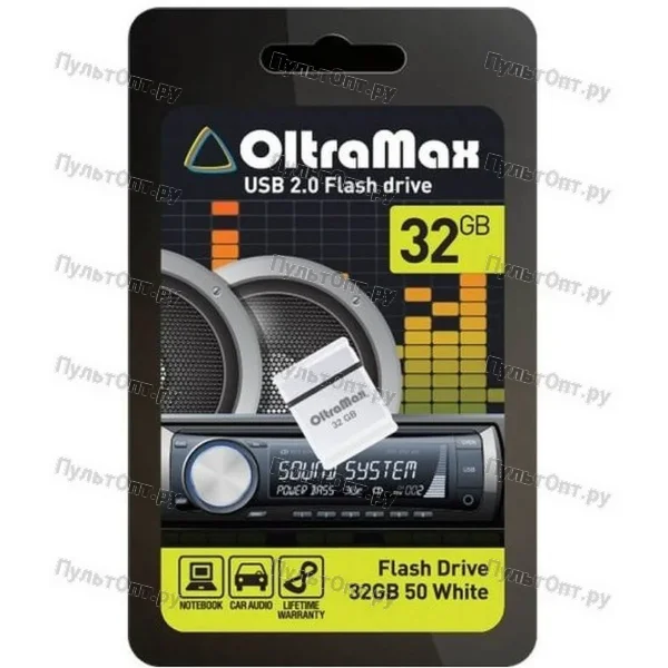 USB 32GB OltraMax 50 белый
