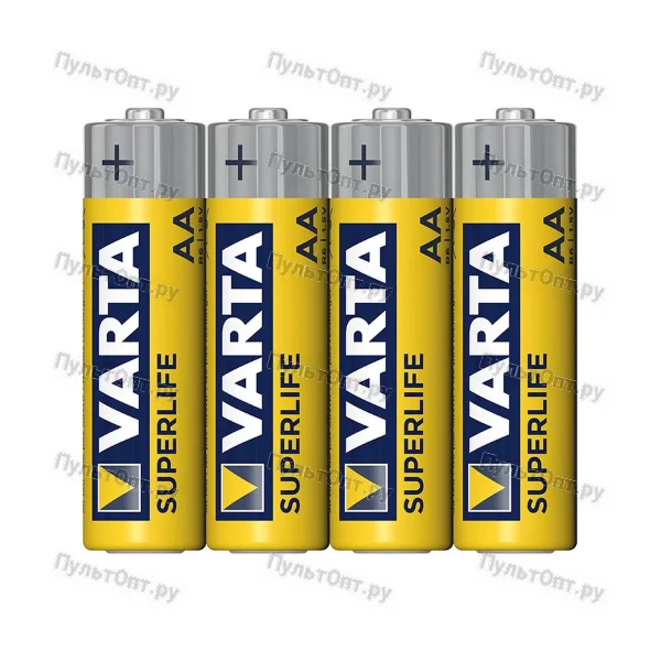 Эл. пит. AA сол. SR4 Varta SuperLIFE Heavy Duty (2006) (60)