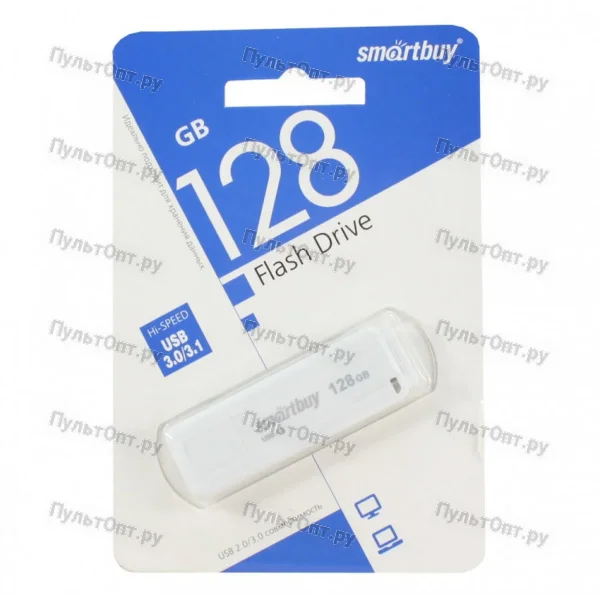 USB 3.0 128GB Smartbuy LM05 белый