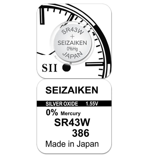 Эл. пит. 386 (SR43, SR43W, SB-B8) SEIZAIKEN (10)