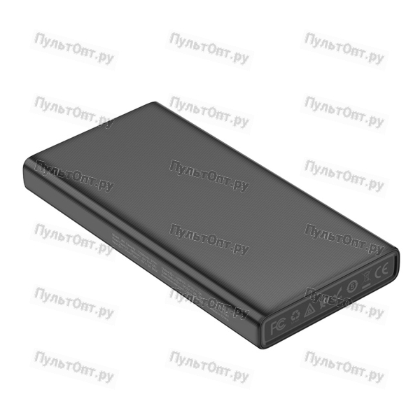 Внешний аккумулятор Hoco J55 Neoteric mobile power bank (10000mAh) (черный)
