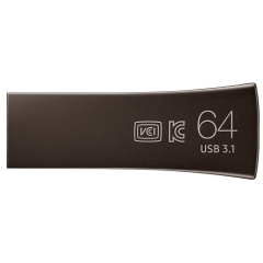 USB 3.1 64GB Samsung Bar Plus серый (200 МВ/s)