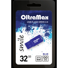 USB 32GB OltraMax Smile синий