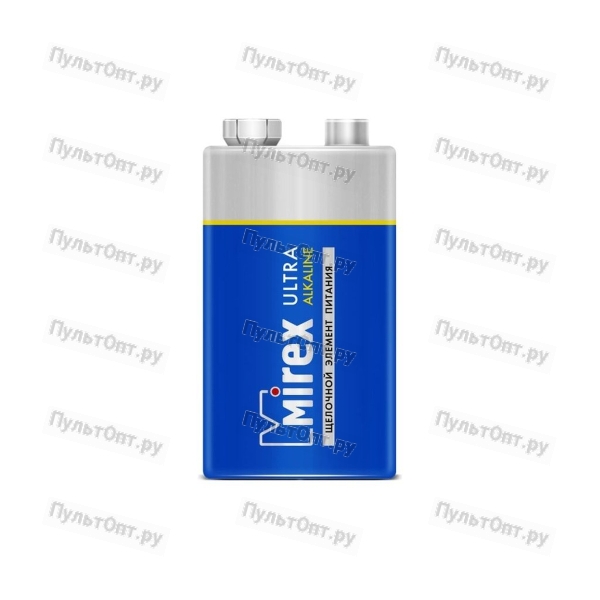 Эл. пит. Mirex 6LR61 / Крона 9V 1 шт (1/12/240), shrink
