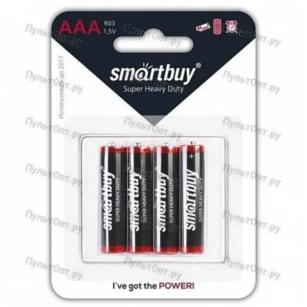 Эл. пит. AAA сол. BL04 Smartbuy (48/960)