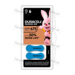 Батарейка Duracell ACTIVAIR ZA675 BL6 Zinc Air 1.45V (6/60/600)