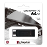 USB 3.0 64GB Kingston DataTraveler 70 (USB 3.0/3.2 + Type C) чёрный