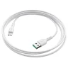 Кабель USB - micro USB Hoco X33 4A Surge flash (белый)