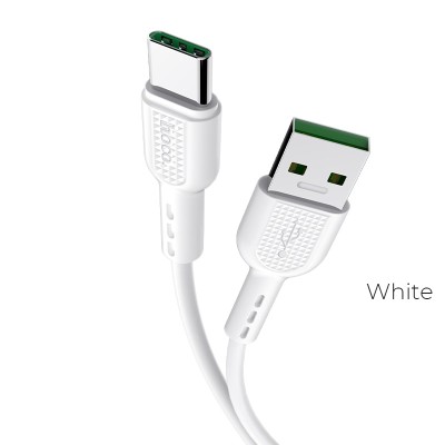 USB кабель Hoco X33 Micro 4A Surge flash charging data cable (белый)
