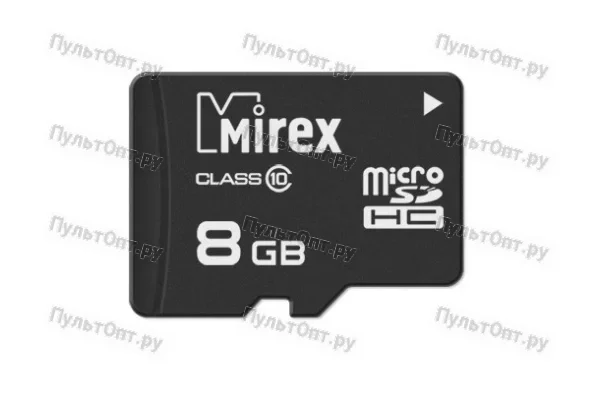 MicroSD 8GB Mirex Class 10 без адаптера