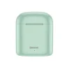 Гарнитура Bluetooth Baseus, W09, Encok True, зелёный