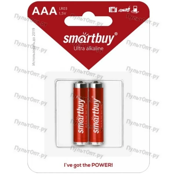Эл. пит. AAA alkaline BL02 Smartbuy ONE (60)