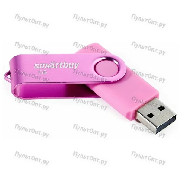 USB 64GB Smart Buy Twist розовый