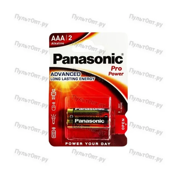 Эл. пит. AAA alkaline BL02 Panasonic PRO Power (24)