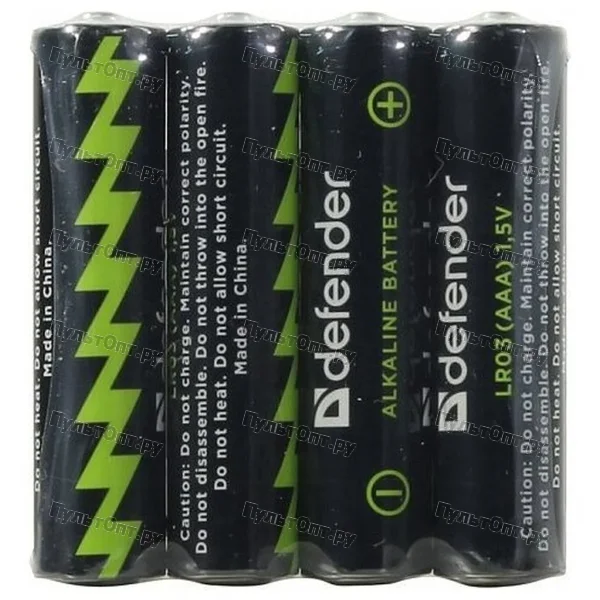 Эл. пит. AAA alkaline SR4 Defender (24)