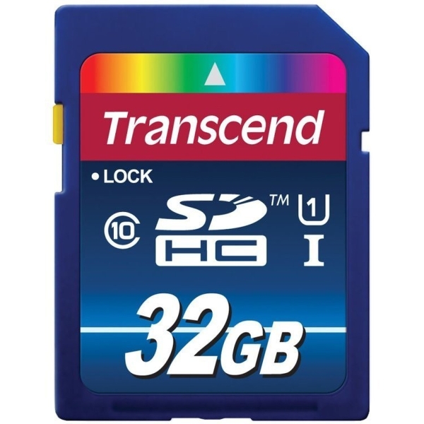 SDHC 32GB Transcend Class 10 UHS-I