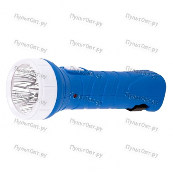 Фонарь Smartbuy SBF-99-B, синий, аккум-ный, 5LED, 4V 0.8Ah
