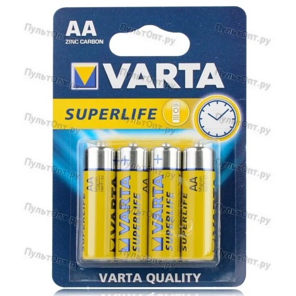 Эл. пит. AA сол. SR4 Varta SuperLIFE Heavy Duty (2006) (48)