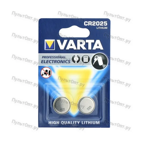 Эл. пит. CR2025 BL2 Varta Electronics (2/20)