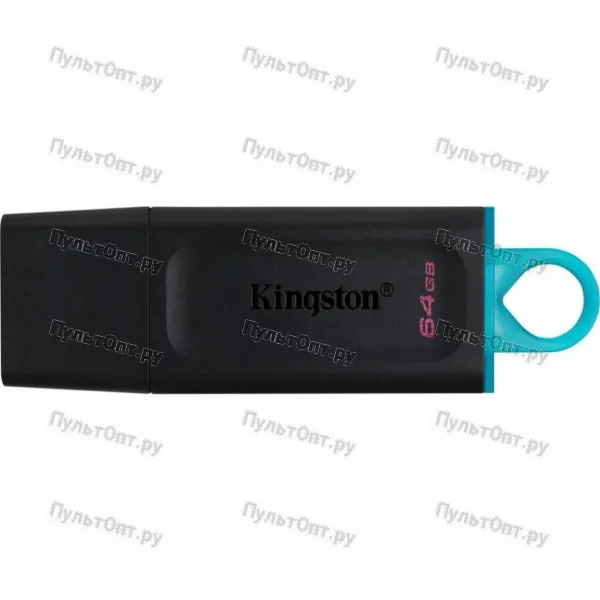 USB 3.2 64GB Kingston DataTravele Exodia чёрный/бирюзовый