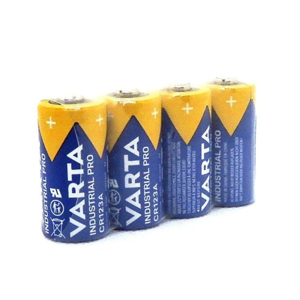 Батарейка Varta INDUSTRIAL PRO CR123A Shrink 4 Lithium 3V (4/1000)
