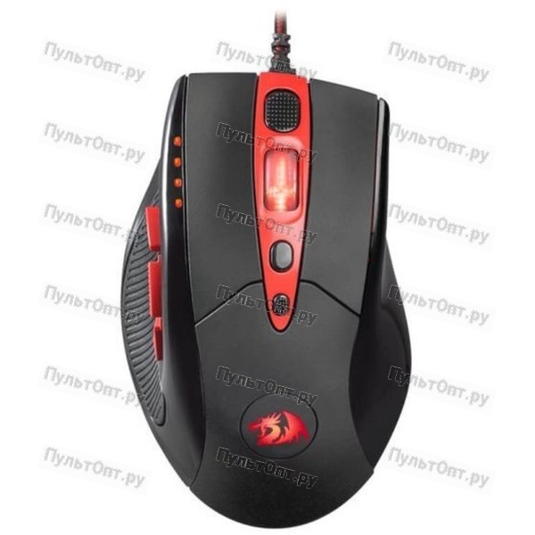 Мышь Redragon Titanoboa, чёрная/красная, USB, игровая
