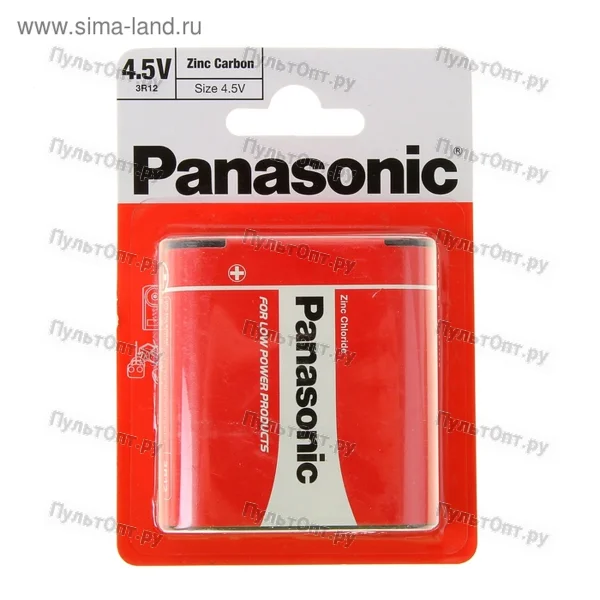 Эл. пит. сол. Panasonic 4.5V (12/48)